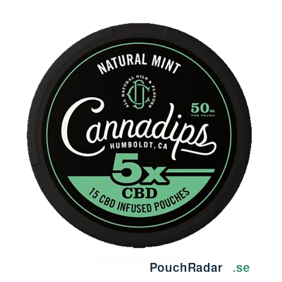 Cannadips Slim Mint X5 CBD