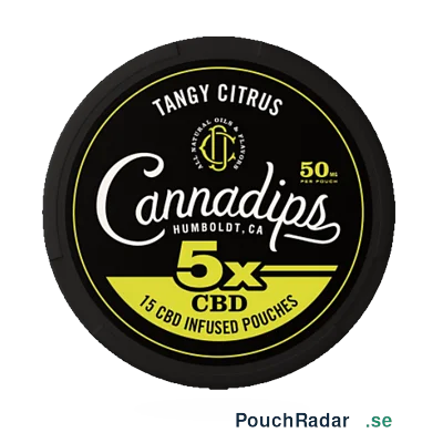 Cannadips Slim Tangy Citrus X5 CBD
