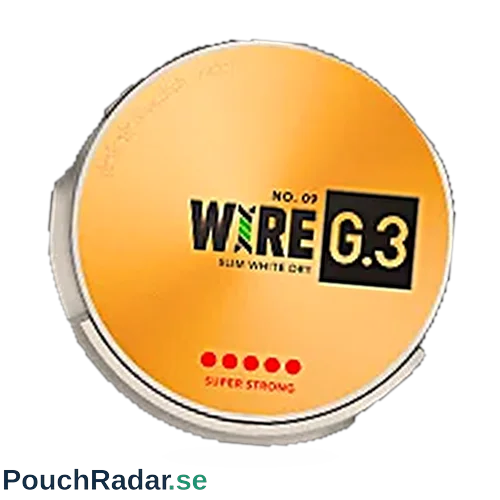 G3 WIRE Super Strong Slim White Dry