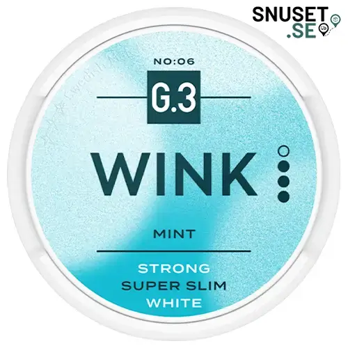 G3 Wink Mint Strong Superslim White