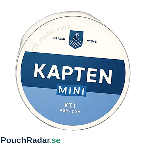 Kapten Mini Vit Portion