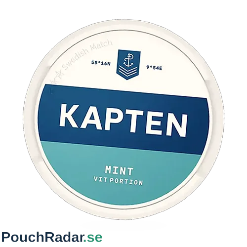 Kapten Mint Vit Portion