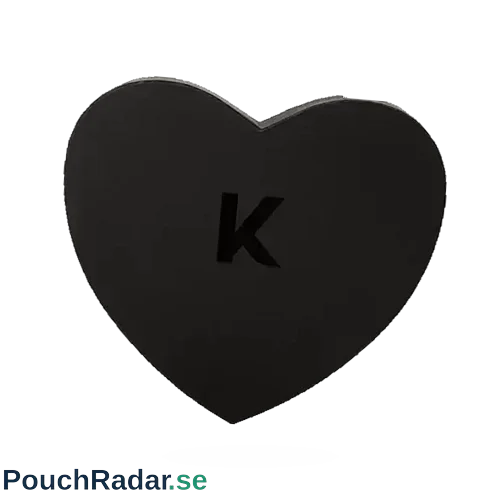 Kelly White Valentine Hart Box Black