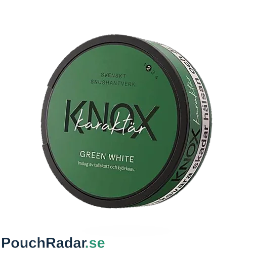 Knox Karaktär Green White Portion