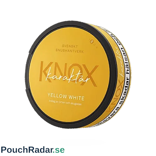 Knox Karaktär Yellow White Portion