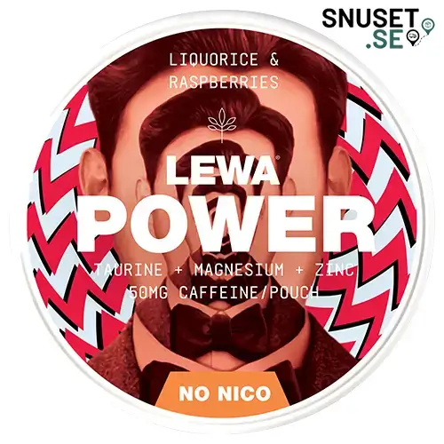 LEWA Power Functional Liquorice Raspberries