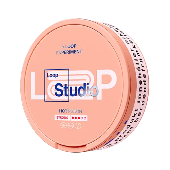 Loop Fresh Spearmint Hyper Strong Slim Vitt snus