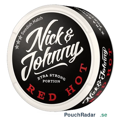 Nick & Johnny Red Hot Extra Strong Portion