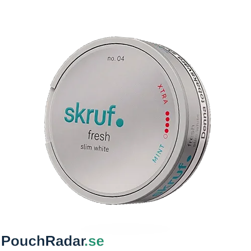 Skruf no 04 Slim Fresh Xtra Stark White Portion