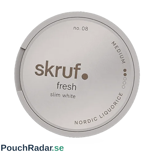 Skruf no 08 Fresh Nordic Liquorice