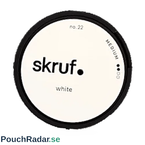 Skruf No. 22 Medium White
