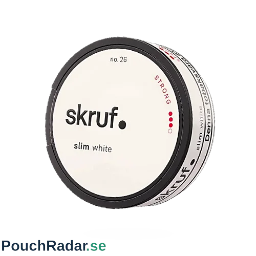 Skruf No. 26 Stark Slim White Portion