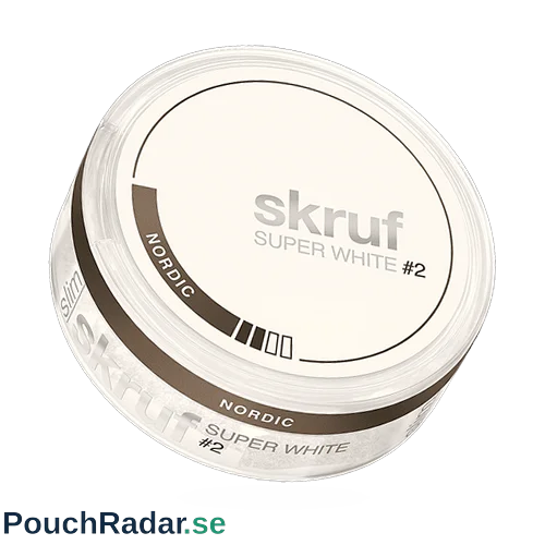 skruf SUPERWHITE no 56 Nordic Liquorice