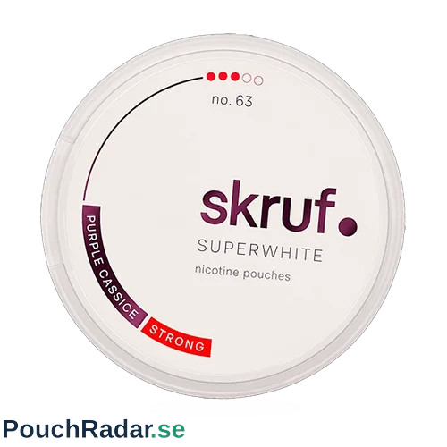 skruf SUPERWHITE no 63 Purple Cassice Strong