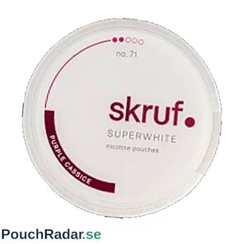 Skruf Superwhite No. 71 Purple Cassice Medium Slim