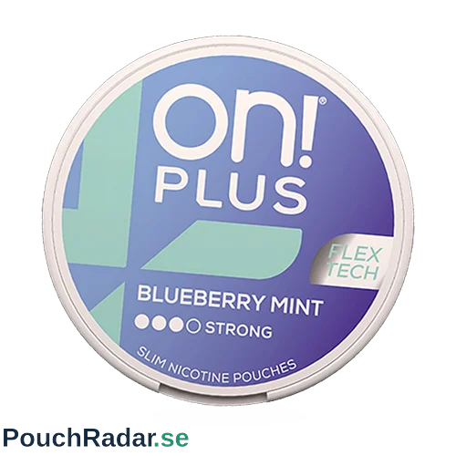 on! Plus Blueberry Mint Strong