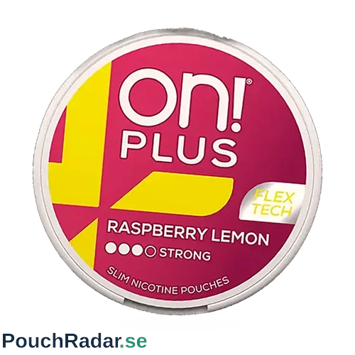 On! Plus Raspberry Lemon Strong