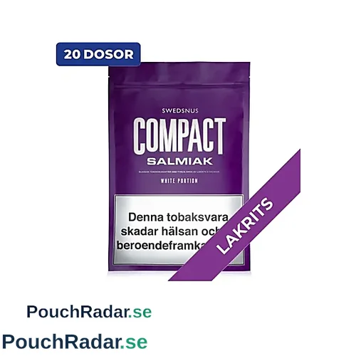 Salmiak Compact 400 White Portion