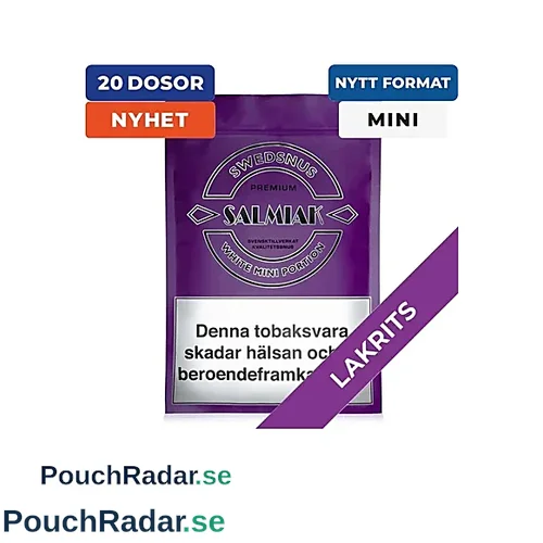 Salmiak Mini 400 White Portion