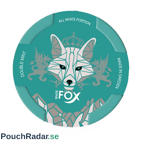 White Fox Double Mint Slim Extra Strong