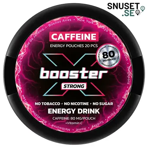 X-Booster Energy Drink Strong Koffein Snus