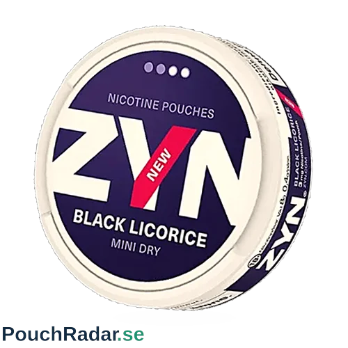 Zyn Black Licorice Mini
